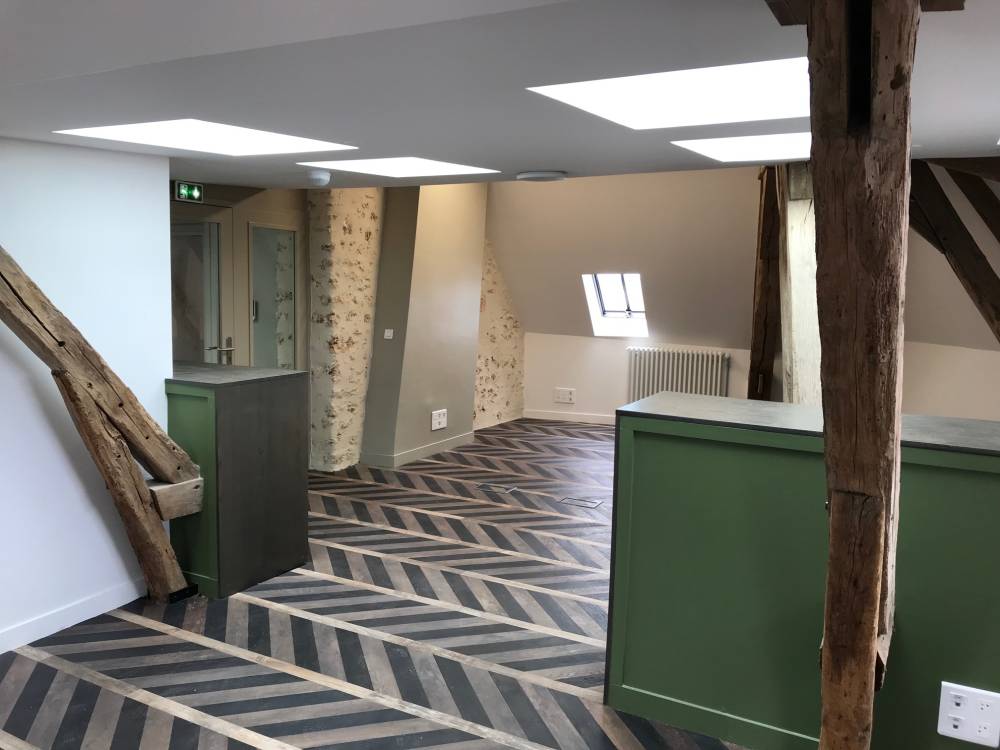 peinture et sol lvt
